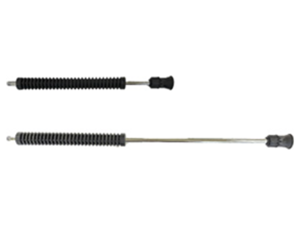 Копье литое прямое L=40cm 1/4внеш, оцинкованная сталь