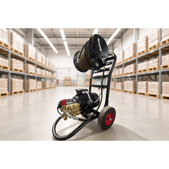 АВД Тритон AR RK 15/20 TS 5.5 Т (на тележке, катушка 30 м. злектрика с теплозащитой)