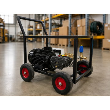 АВД Тритон Mazzoni 50/150 Nicolini 11 KW BY (на раме с колесами электрика с теплозащитой)