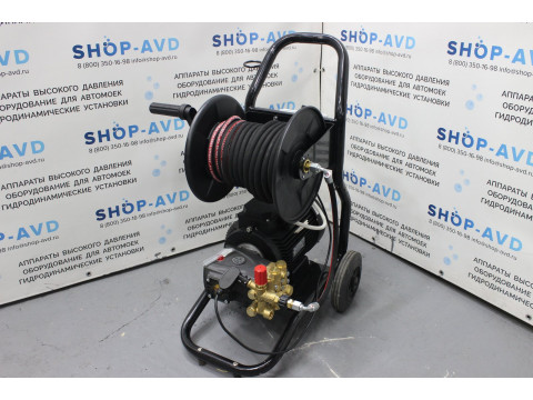 АВД Тритон AR 15/200 TS 5.5 R (На тележке с барабаном)