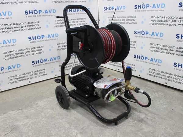 АВД Тритон H 15/200 BP 5.5 R (на тележке с барабаном) АВД Тритон H 15/200 BP 5.5 R (на тележке с барабаном)