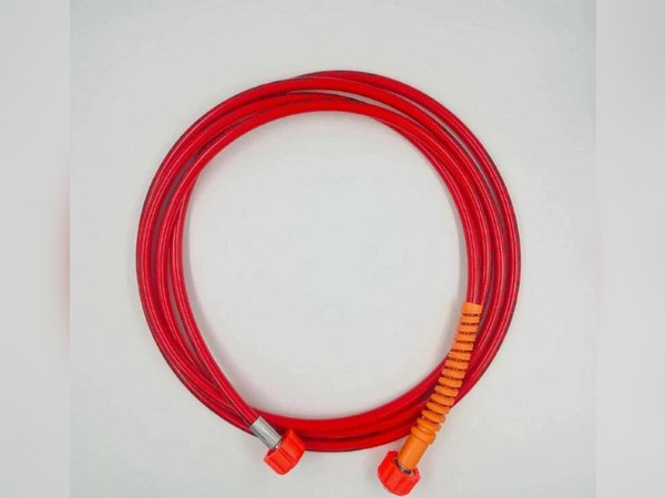Шланг высокого давления DN6 22х1,5F, CARWASH COMFORT красный, 4,5м