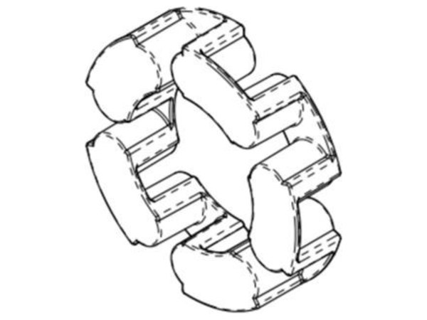 Демпфер муфты M100/112 Демпфер муфты M100/112