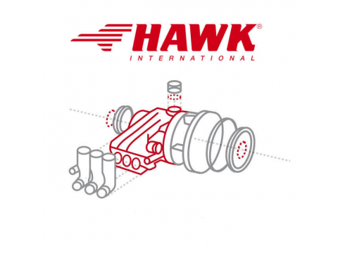 Комплект уплотнений Ø16 мм, Hawk NHDP латунь Комплект уплотнений Ø16 мм, Hawk NHDP латунь