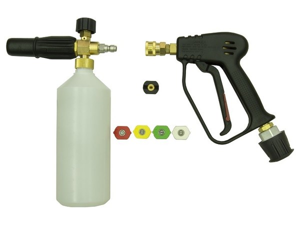 Комплект для нанесения пены со сменными форсунками для АВД Karcher серии K (030) Комплект для нанесения пены со сменными форсунками для АВД Karcher серии K (030)